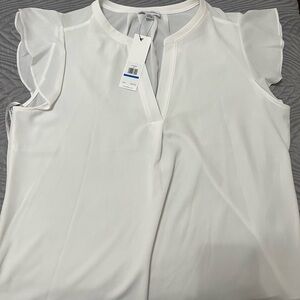 White, XL, Calvin Klein, blouse